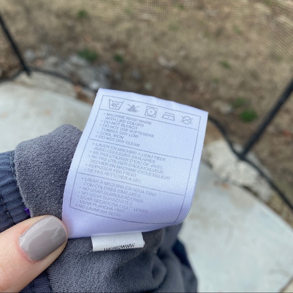 Nike Dri Fit Gray Running Workout Shorts - Picture 4 of 5